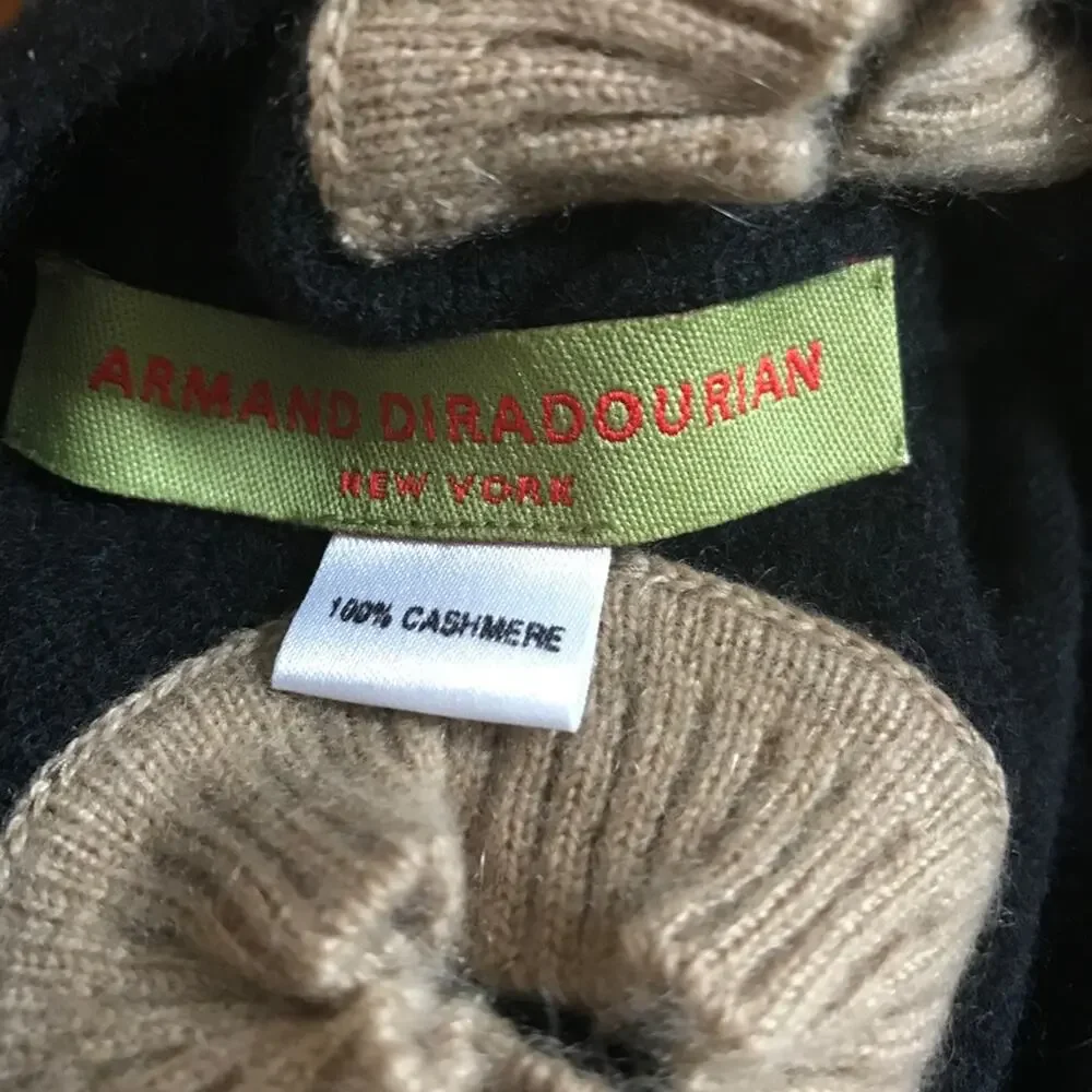 Cashmere Armand Diradourian DOG Sweater medium lux luxury designer pet